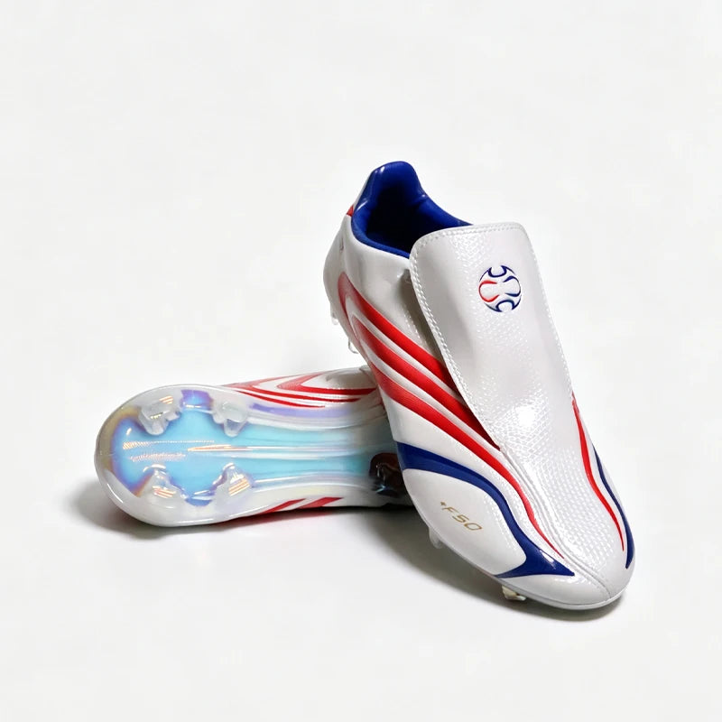 Premium Quality F50 Mens Soccer Shoes Classic Non-Slip Turf Soccer Cleats Youth FG Training Football Boots Chuteira Campo