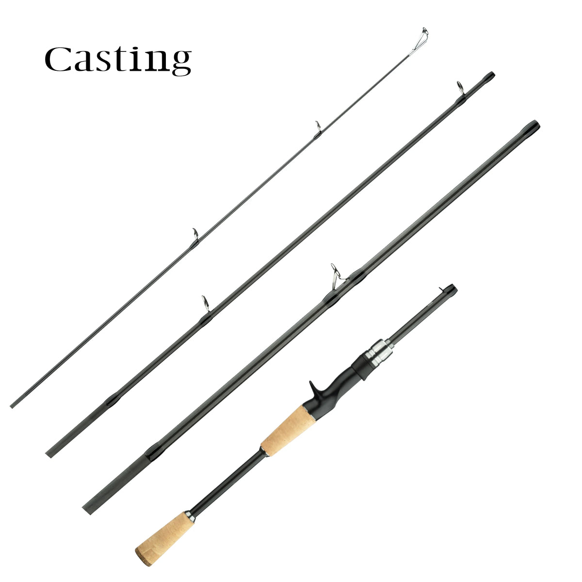 BIUTIFU Traveller Spinning Casting Carbon Fishing Rods Baitcasting Weight 5-35g M Fast Ultralight Lure Trout Mini Goods For Pole