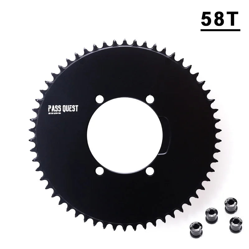 110 Bcd Chainring For Geoid Pm500 Power Meter 4 Bolt Chainring 46 33 50 34t 52 36 53 39 54 40 Aero Chainring 110bcd Double Plate