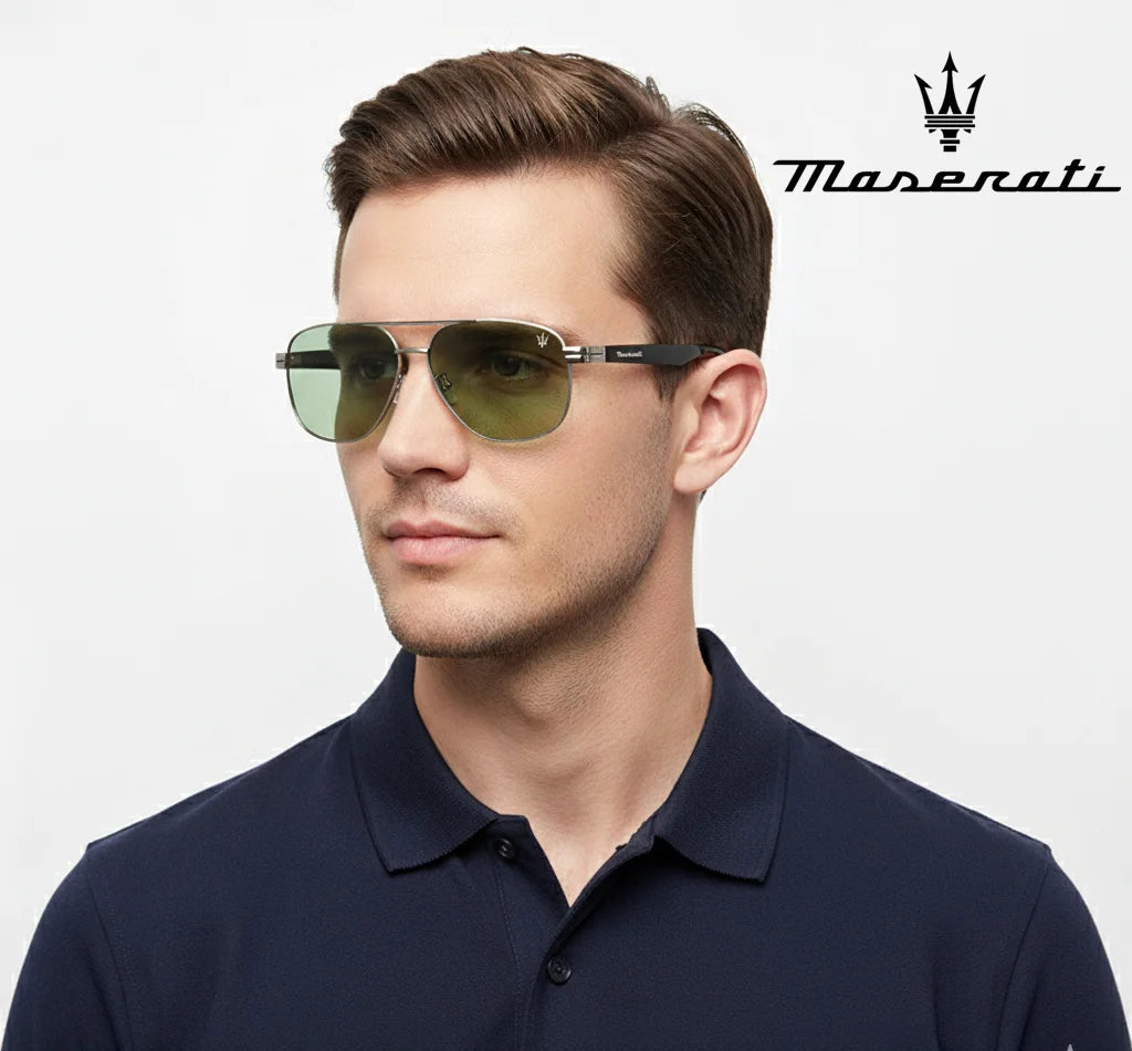 MASERATI Luxury Sunglasses For Men&Women Polarized UV400 Driving Glasses Classic Style Premium Quality High End Fashion Design