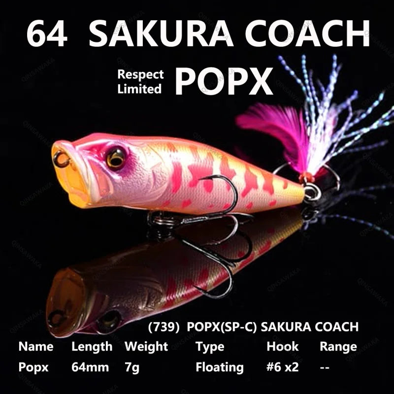 Original JAPAN Megabass Special Limited Color SP-C POPX POP-X Fishing Lure rolling dog walk baitfish BASS LURE Saltwater Sea