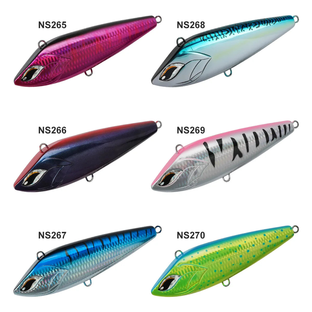 NOEBY-Sinking VIB Fishing Lure, Artificial Hard Baits for Wahoo Tuna, Big Game Fishing, Mega Trap, 170mm, 213g 210mm 347g