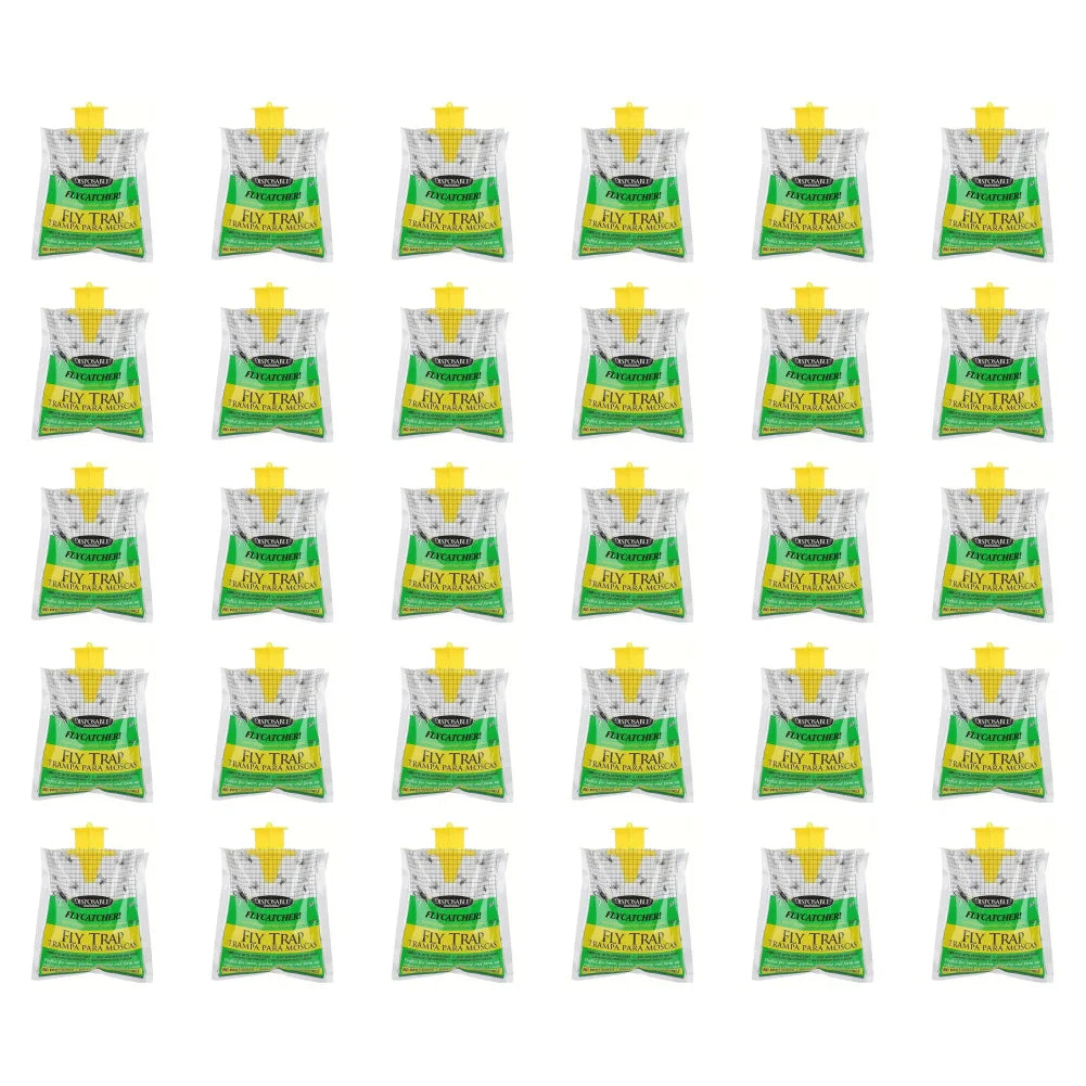 1-30Pcs Hanging Fly Trap Disposable Fly Catcher Bag Mosquito Trap Catcher Fly Wasp Insect Bug Killer Flies Trap for Outdoor