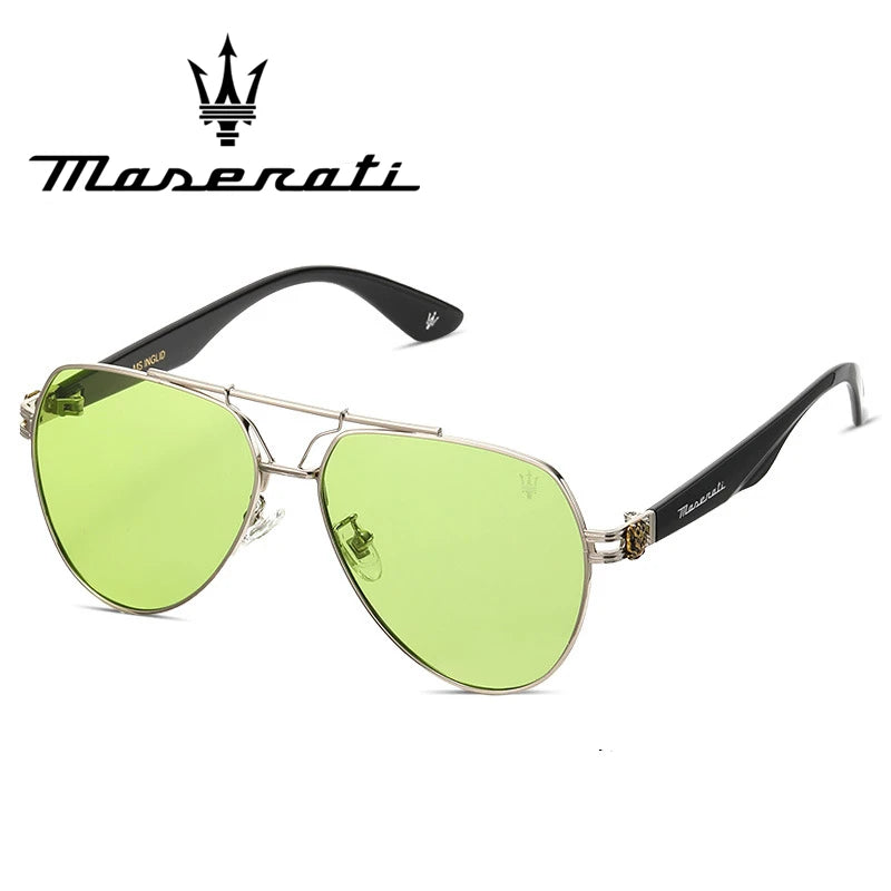 Maserati Polarized Sunglasses For Men Women UV400 Driving Glasses Classic Style High-End Fashion Premium Quality 7132