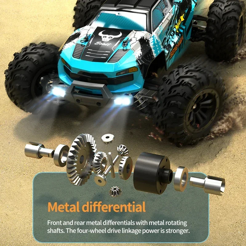 SG116PRO/MAX Remote Control Car 1:16 Scale Brushless Off-Road Drift Vehicle 80KM/H Four-Wheel Drive Racing RC Car For Kids Adult