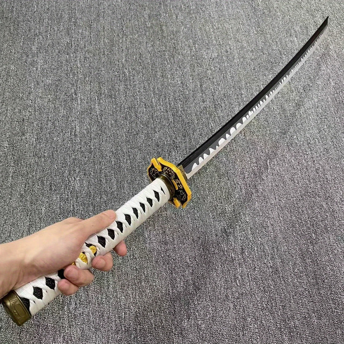 31/40inch Yamato Vergil Katana Ninja Knife Anime Devil May Cry 5 Cosplay Prop Sword Real Size Japanese Katana Samurai Sabre Toy