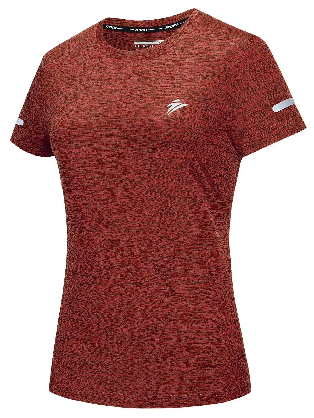 TACVASEN Elastic Moisture Wicking Summer T-shirts Women's Casual T-shirts Crew Neck Workout Running Shirts Sports Tee Gym Tops