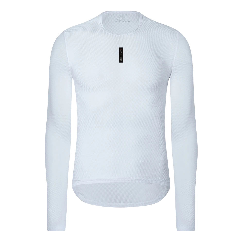 HISERWA Cycling Base Layer Men Summer Cycling Undershirt MTB Road Bike Underwear Breathable Quick Dry Mesh Bicycle Cycle Vest