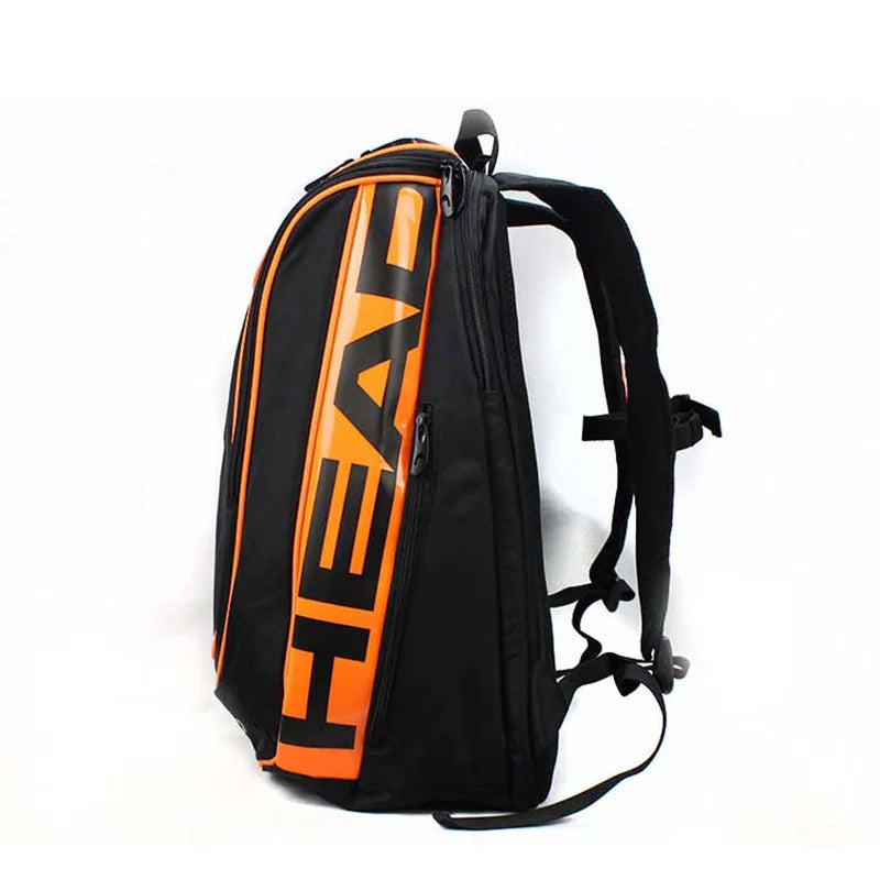 HEAD Original Radical Tennis Backpack Outdoor Sport Bag with Shoe Compartment Raqueta Tenis Racket Bag
