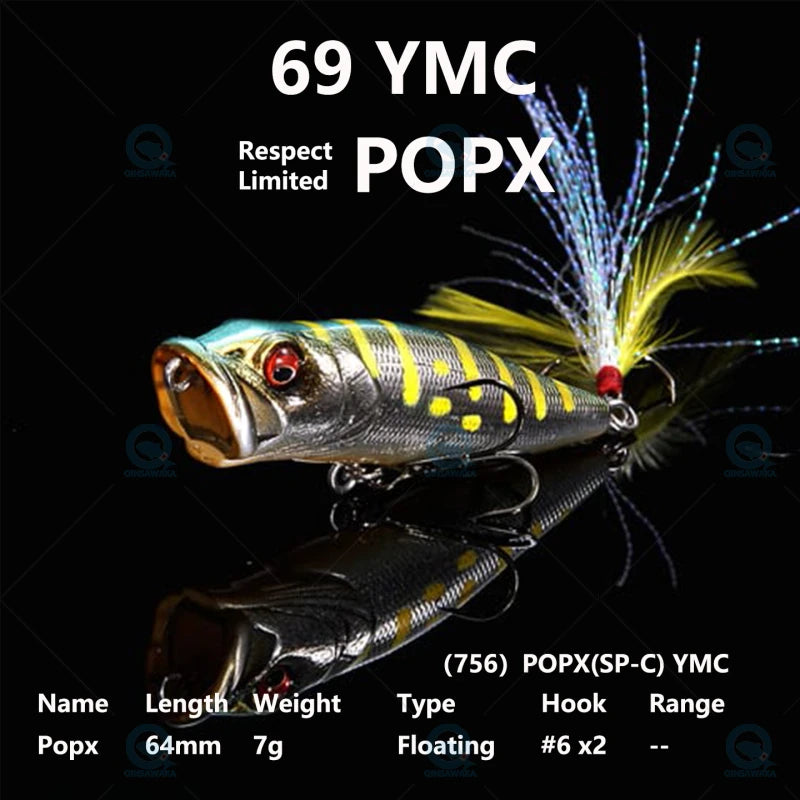 Original JAPAN Megabass Special Limited Color SP-C POPX POP-X Fishing Lure rolling dog walk baitfish BASS LURE Saltwater Sea