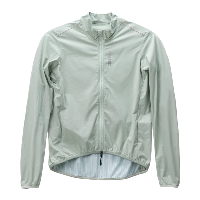 ROCKBROS Summer Cycling Jacket Lightweight Portable Breathable Windbreaker Coat UV Protection Outdoor Sports Cycling Clothing