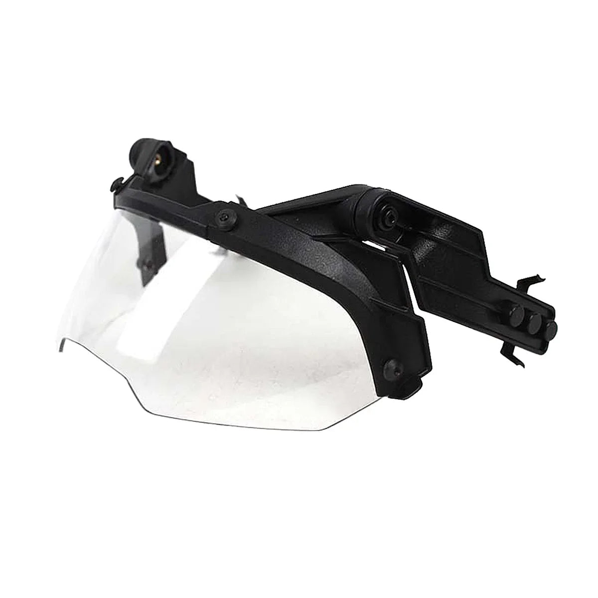 New Tactical FAST Helmet Half Face Mask With Flip Goggles Hunting CS Game Paintball Mask Helmet Accessories Gear
