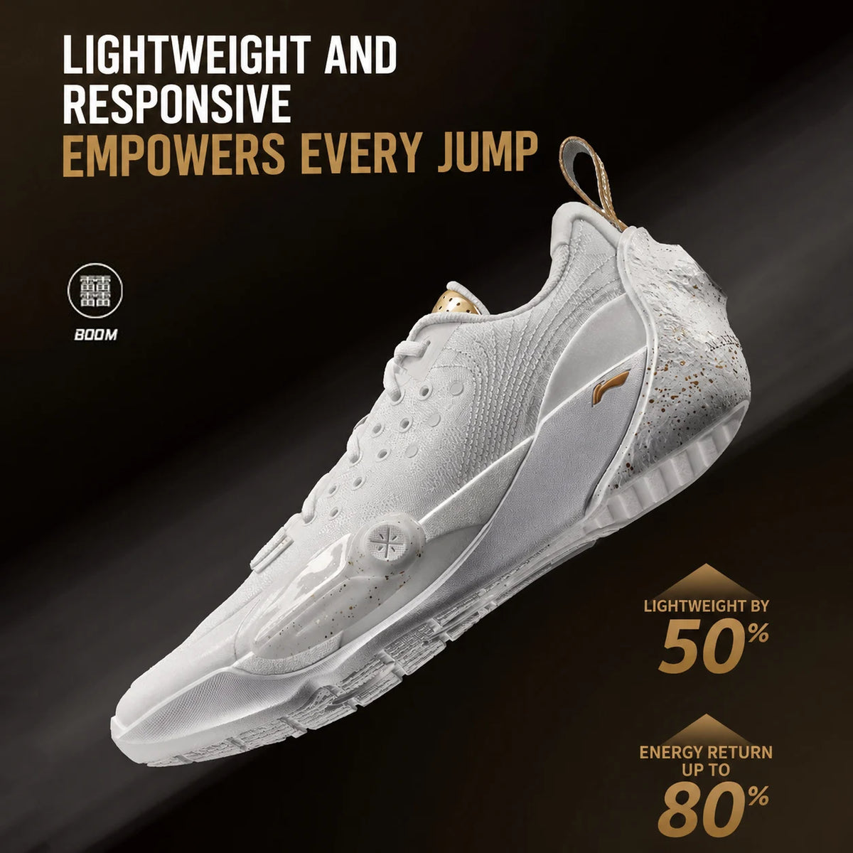 Li-Ning Men's WADE ALL CITY 13 Professional Basketball Shoes BOOM  Cushion Wearable Anti-slip LiNing Stable Sneakers ABAV017