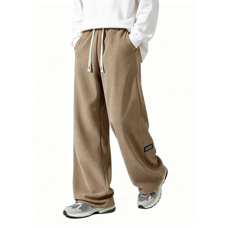 Men's Corduroy Casual Pants Lined and Thickened Men's Clothing Winter Trousers Men's Sweatpants Lower Price Men's Cargo Pants