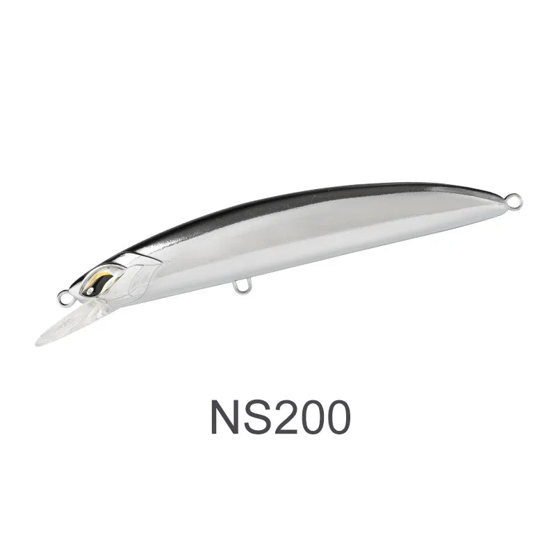 Noeby Minnow Fishing Lure 170mm 56g 195mm 84g Jerking Bait Slow Sinking Artificial Hard Bait for Tuna Sea Tackle Fishing Lures