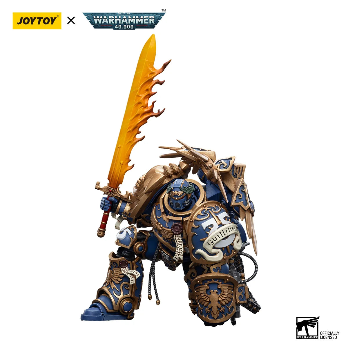 JOYTOY Warhammer 40k 1/18 Action Figures Ultramarines Primarch Roboute Guilliman