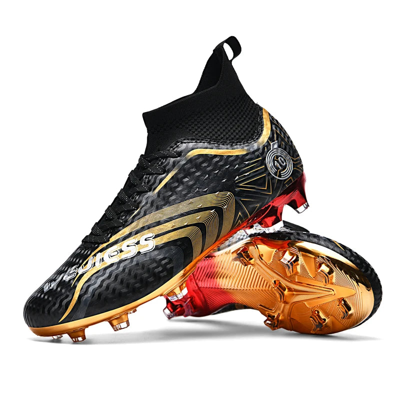 Men's Football Field Cleats Professional Society Soccer Boots Outdoor Grass Training Soccer Shoes Children Sports Sneakers 2026