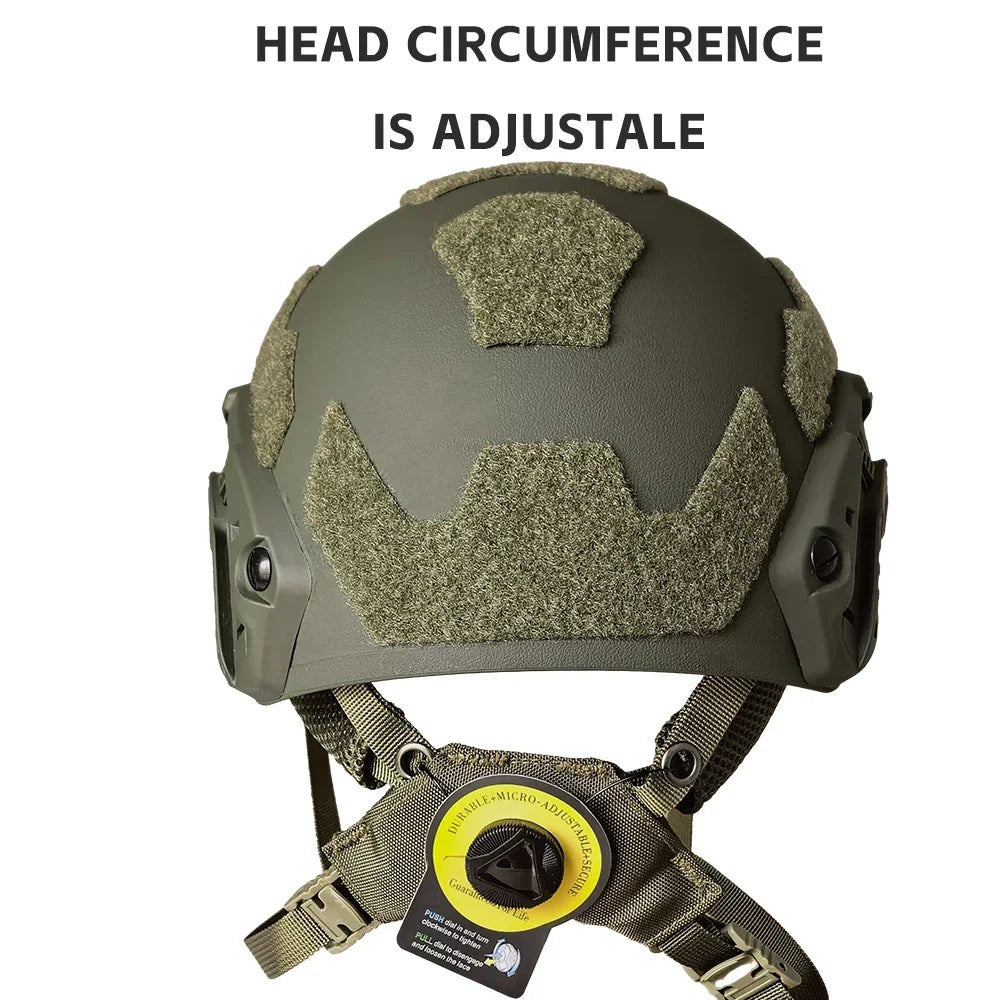 FAST SF Airsoft Helmet Tactical Lightweight ABS Wendy Suspension NVG for CS Paintball Outdoor Training Safety Protective Gear