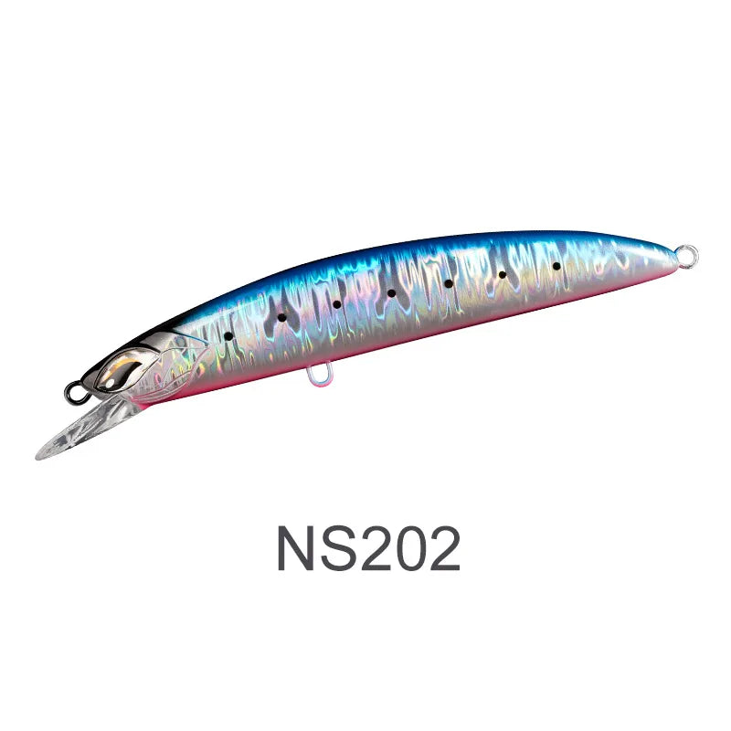 Noeby Minnow Fishing Lure 170mm 56g 195mm 84g Jerking Bait Slow Sinking Artificial Hard Bait for Tuna Sea Tackle Fishing Lures