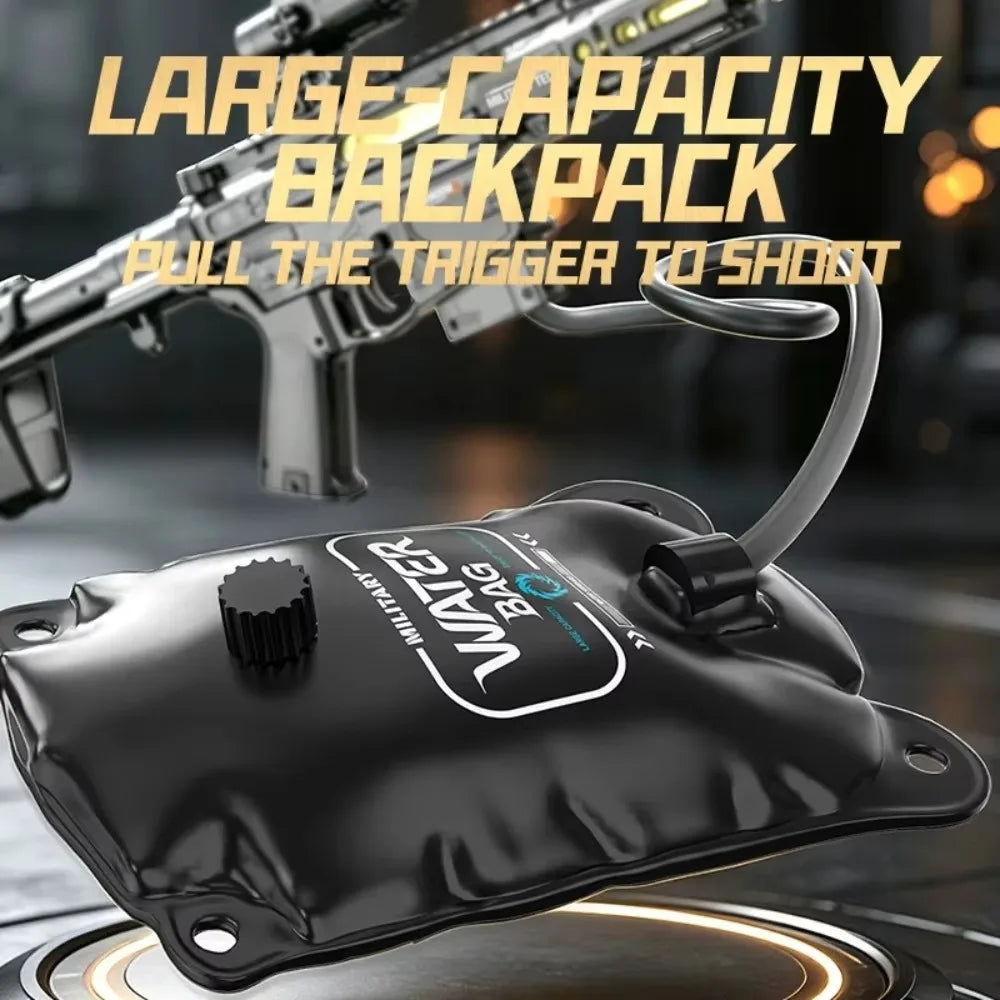 Electric Function SLR Water Gun Toy High Pressure Long-range Water Pistol Summer Outdoor Pool Water Shooting Games