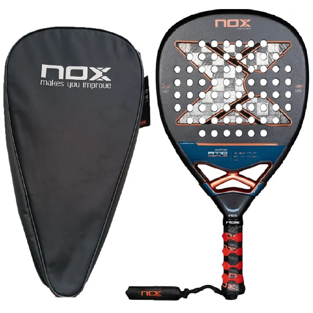 NOX New 2024 2023 2025 Paleta Padel Tennis Rackets Paddle Carbon Fiber EVA Memory Flex Foam Core Lightweight Pop Sports Racquet