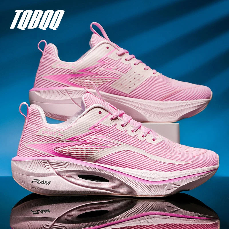 Men Women  Running Shoes Marathon Cushion Breathable Lightweight Comfortable Women Outdoor Athletic Casual Sneakers Jogging