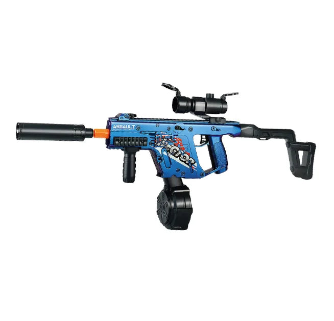 Kriss Vector Tactical Outdoor Electric Gel Ball Blaster Full Auto Long Range Gel Blaster Gun for Adult Outdoor Games Sniper Toy