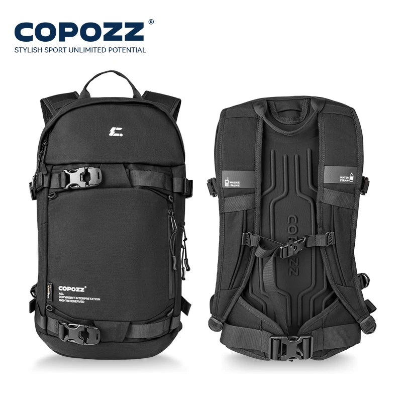 COPOZZ New Multi-Functional Ski Backpack Large Capacity Sports Board Bag Dry Wet Separation Snowboarding Camping Hiking Snow Bag