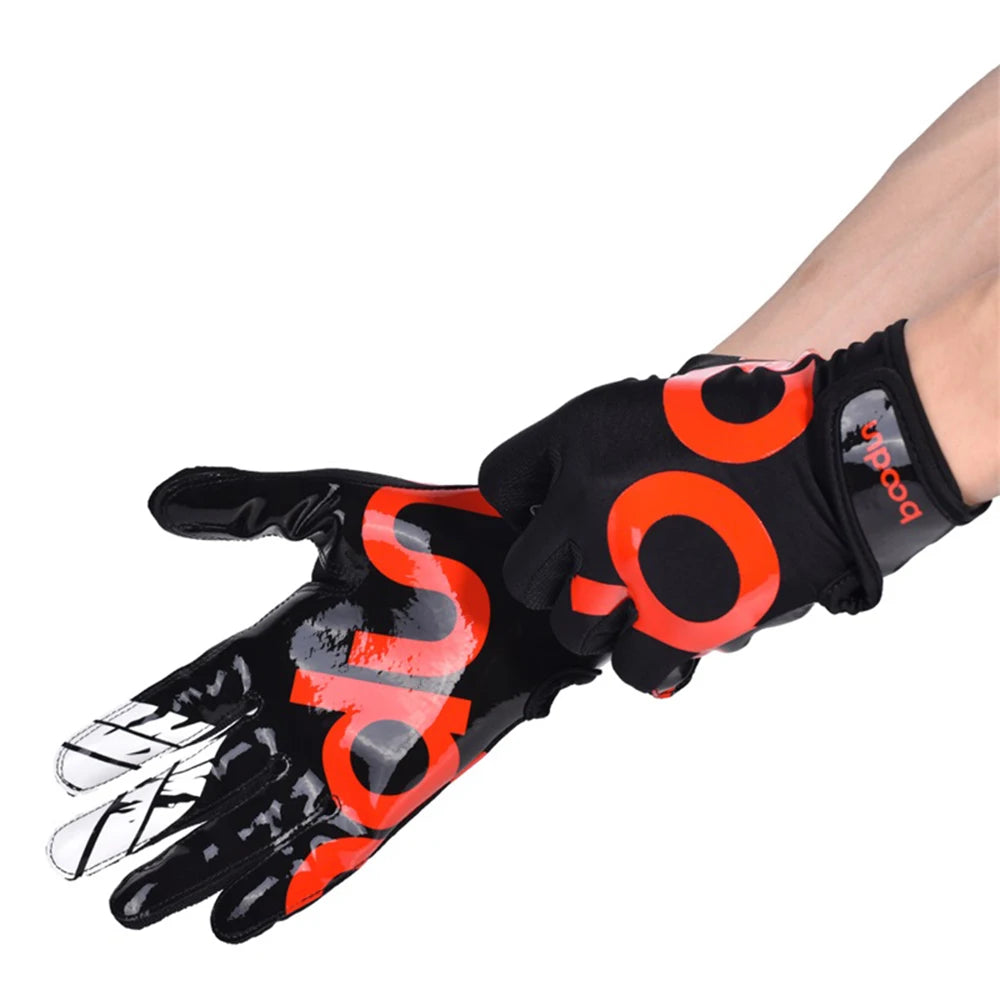 1 Pair Baseball Batting Gloves American Football Gloves Men Women Anti Slip Gel Softball Baseball Hitter Gloves 1073