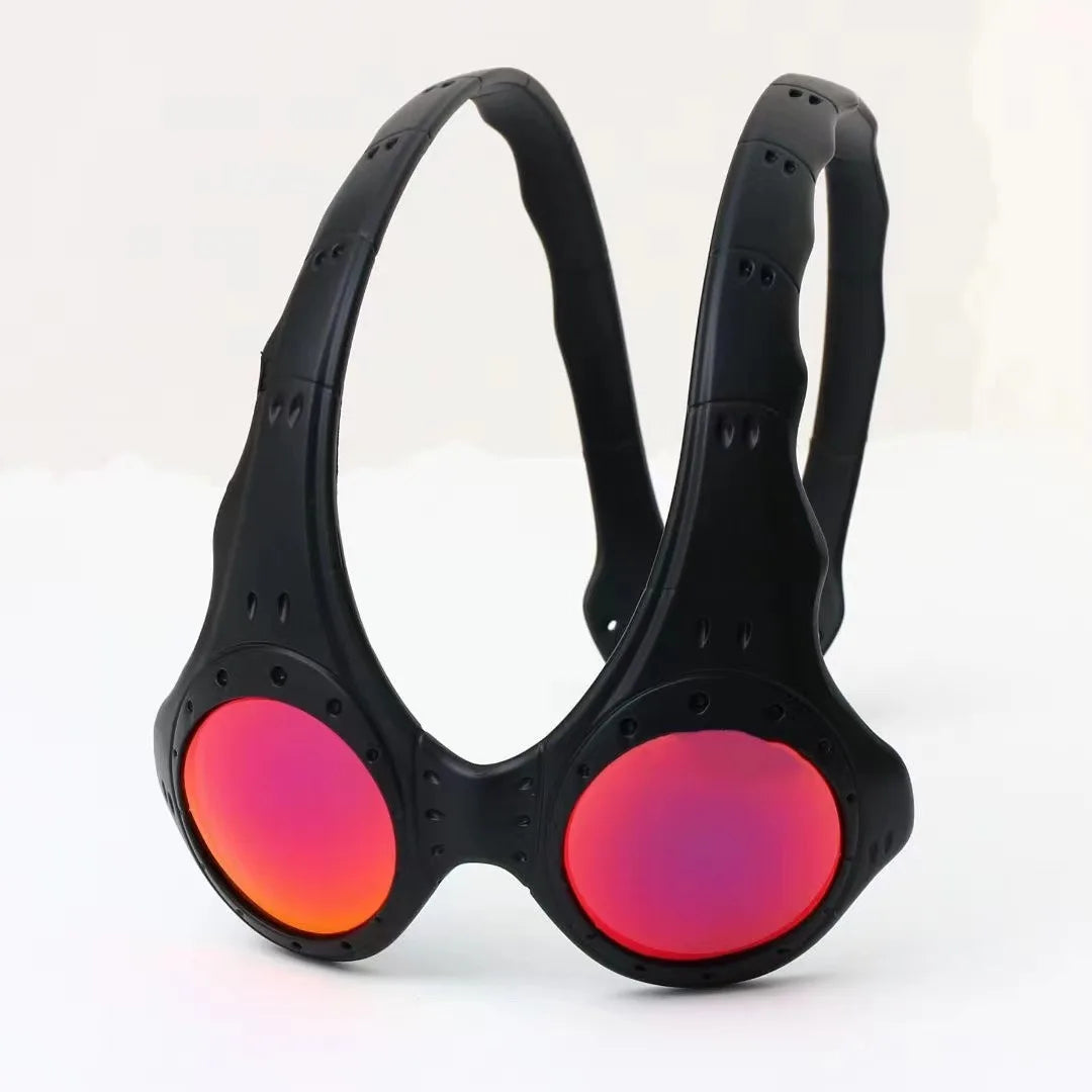 Over The Top Sunglasses Men Women Outdoor Cycling Sports Glasses Sunglasses Fashionable Retro Trendy Metal Frame Glasses