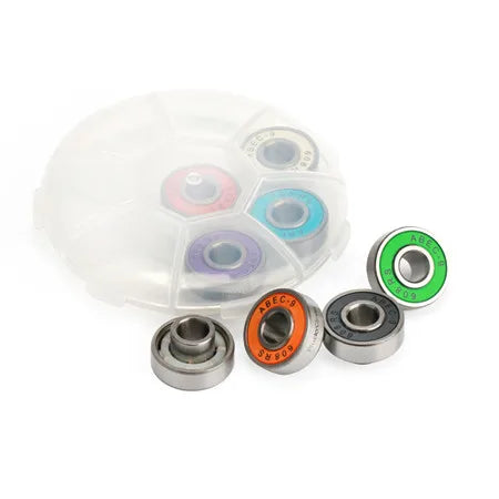 Skateboard Bearing 608rs Abec9 Integrated Spacer Longboard Double Rocker Dance Fish Drift Board Electric Skateboarding Bearings