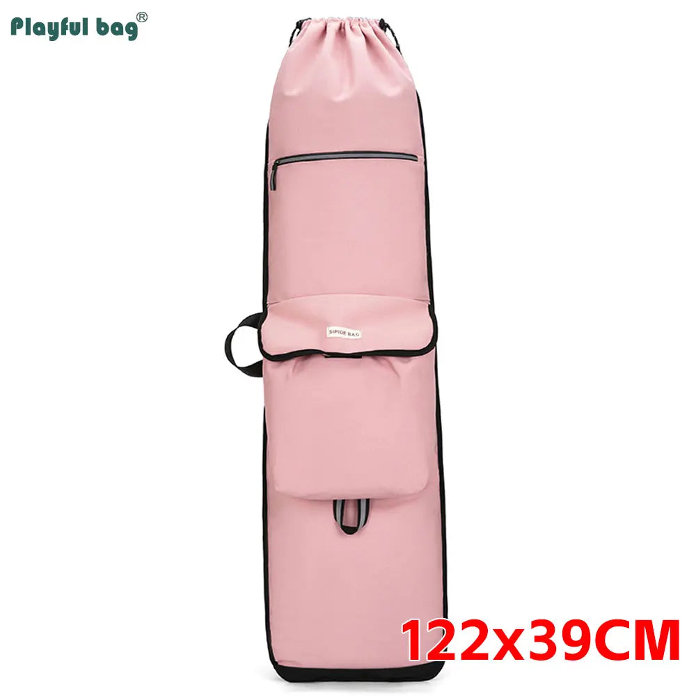 122CM 94CM 86CM Canvas Skateboard Bag Large Capacity Multifunctional Fishing Tackle Backpack Diving Fin Protective Bags AVA311