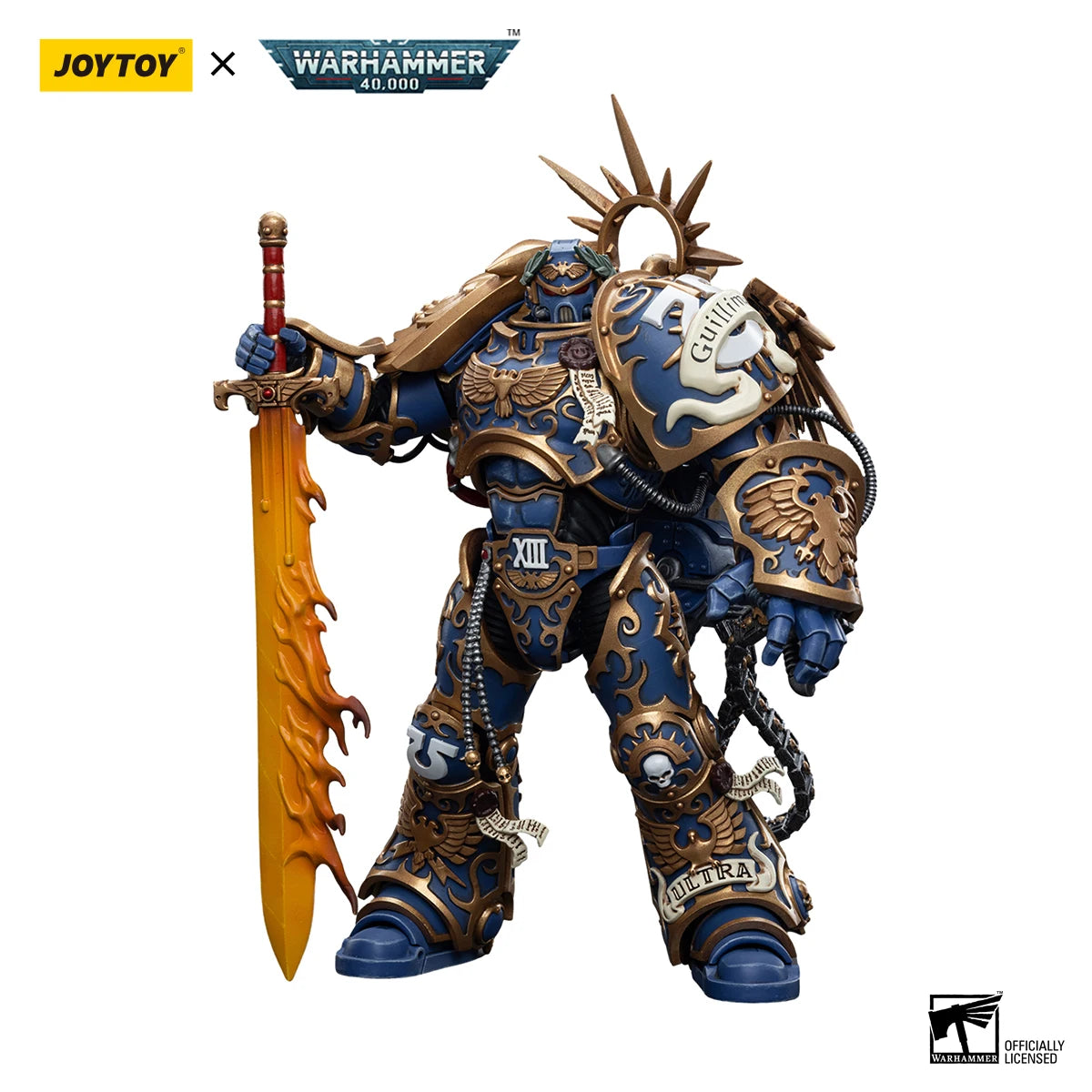 JOYTOY Warhammer 40k 1/18 Action Figures Ultramarines Primarch Roboute Guilliman