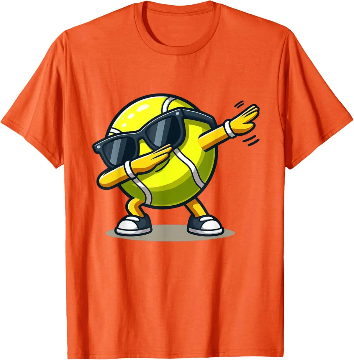 Dabbing Tennis Ball Shirt Funny Boys Men Women Sports Player T-Shirt