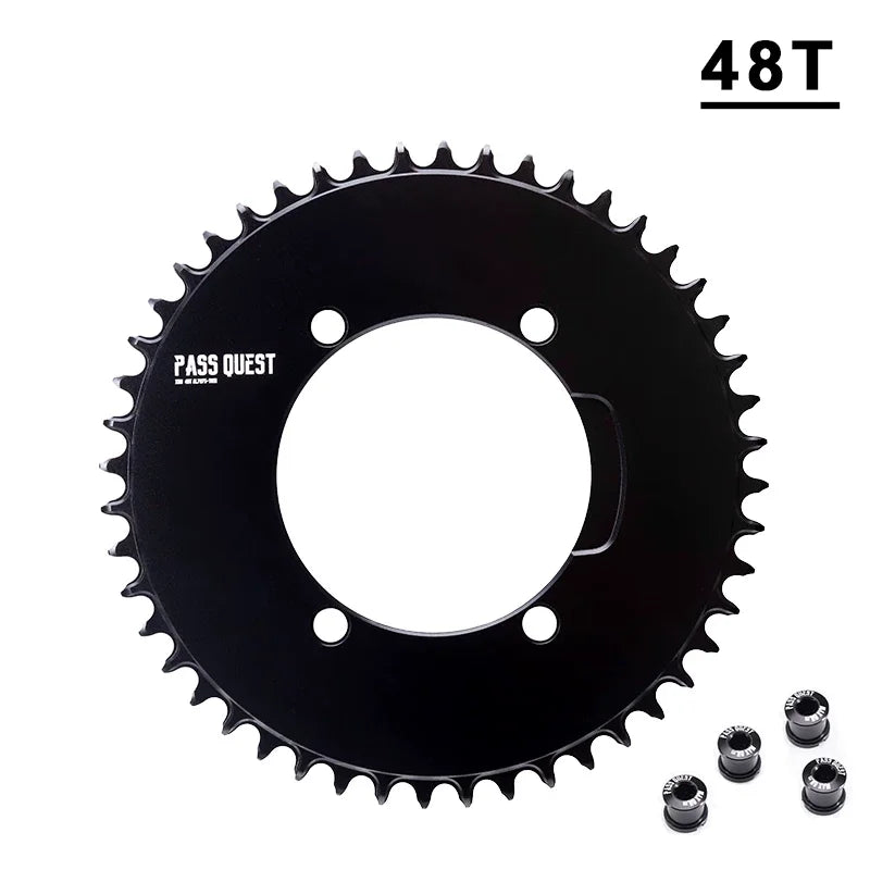 110 Bcd Chainring For Geoid Pm500 Power Meter 4 Bolt Chainring 46 33 50 34t 52 36 53 39 54 40 Aero Chainring 110bcd Double Plate