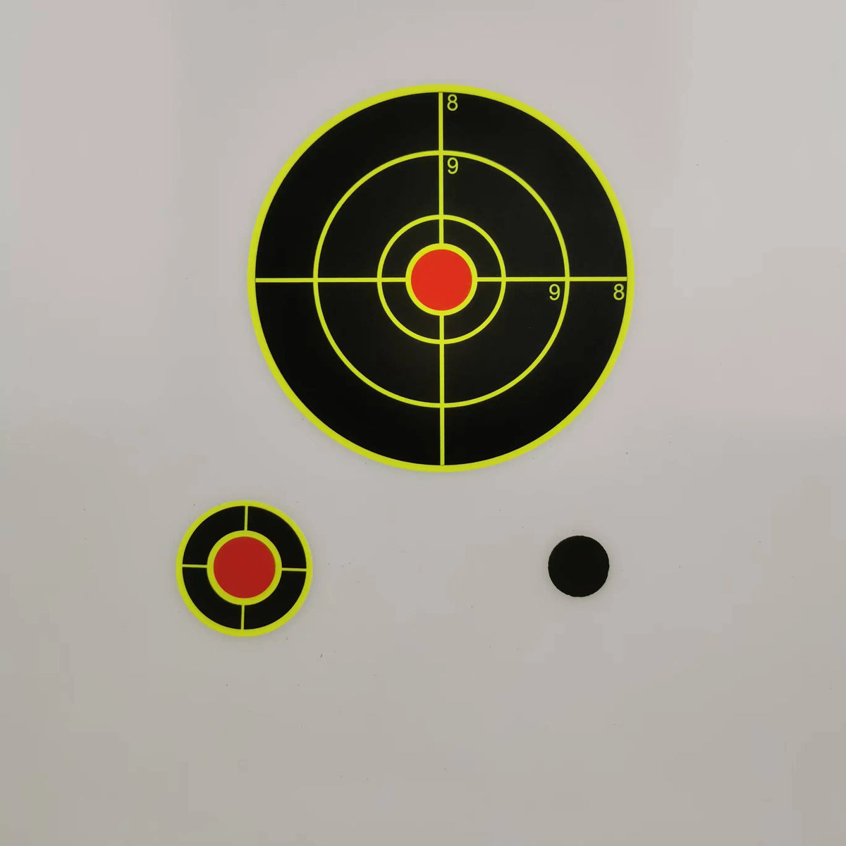 3-inch Combo Splatter Color-Changing Target Patch Replacement Stickers Plastic Pellet Shooting Practice