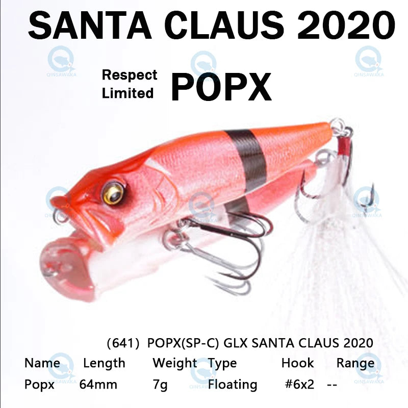 Original JAPAN Megabass Special Limited Color SP-C POPX POP-X Fishing Lure rolling dog walk baitfish BASS LURE Saltwater Sea