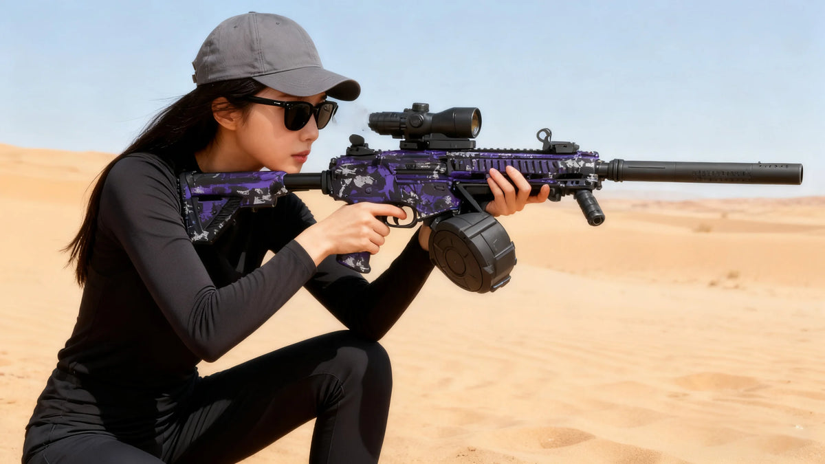 Gel Blasters Gun Toys for Adults 500 Rounds Full Auto 7.4V Electric Long Range Outdoor Team Game Battle Blaster For Adults&Teens
