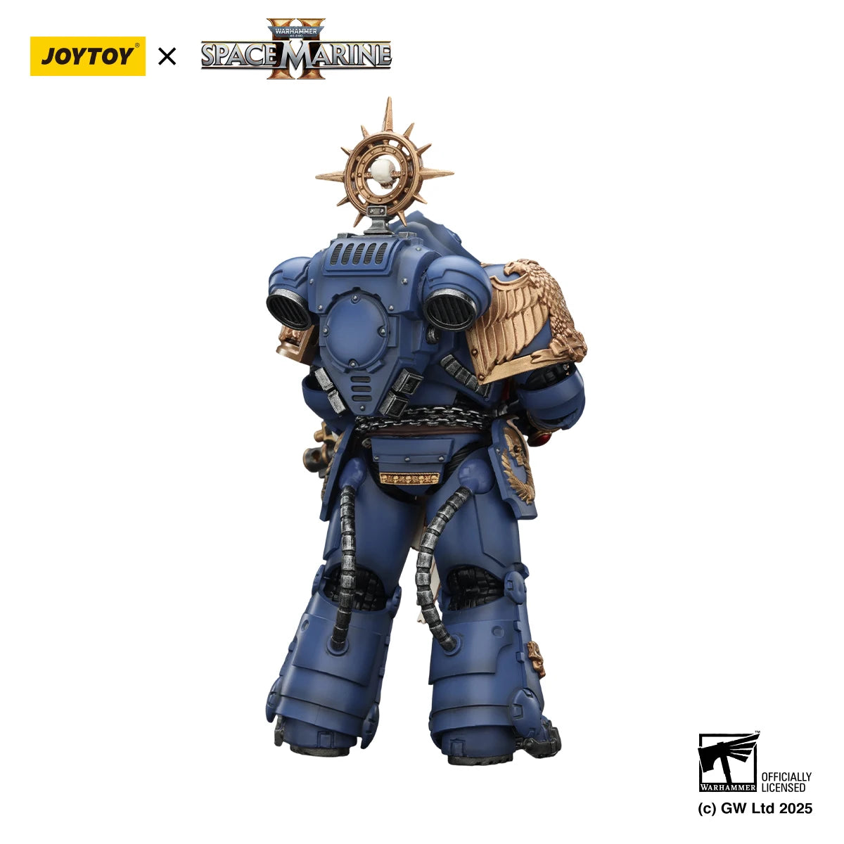 JOYTOY Warhammer 40K 1/18 Action Figure Ultramarines Heavy Relic Primus Armor with Heavy Relic Bolt Rifle figures Toys