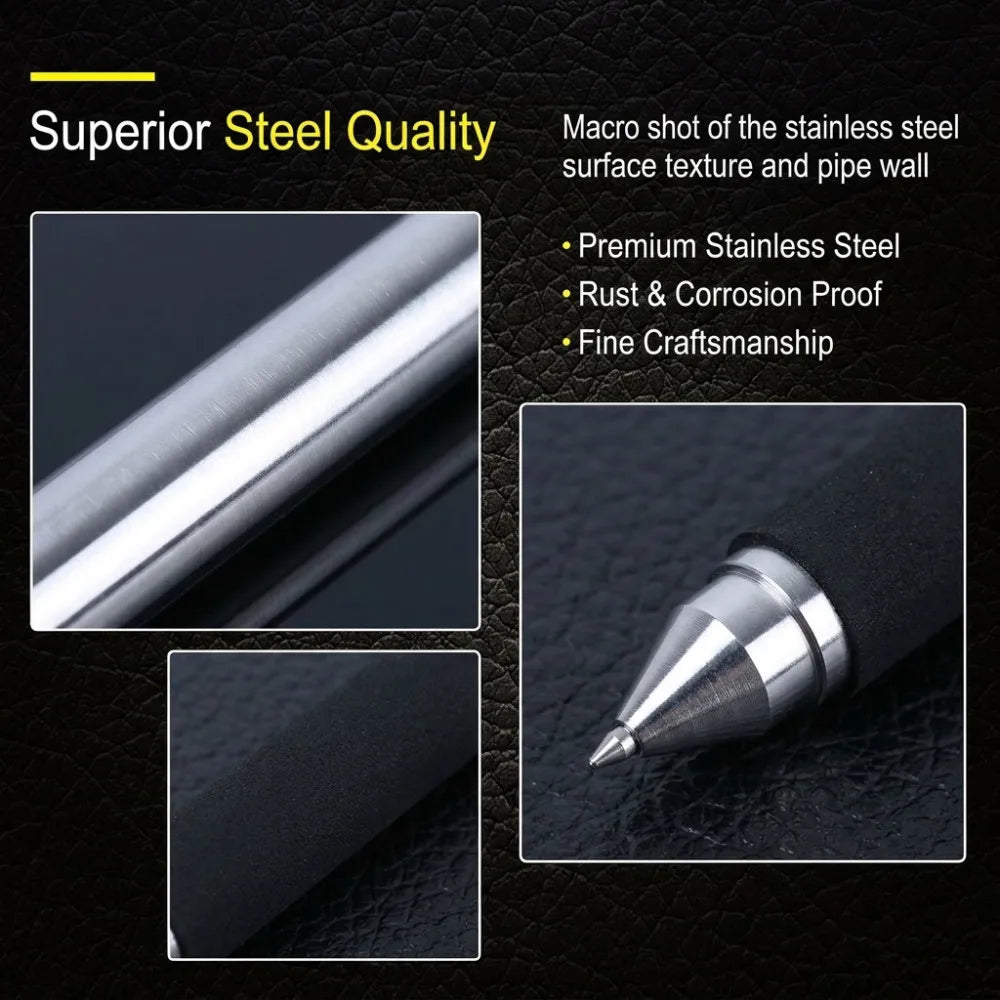 50cm Stainless Steel Baseball Bat Multifunctional Emergency Stick for Car Anti-Slip Comfortable Grip Baseball Bat Self-Defense
