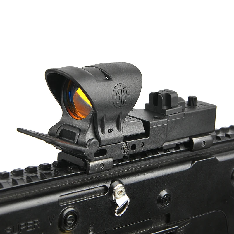 C-MORE Red Dot Sight with Click Switch 2MOA Dot Sight Fit Picatinny Rail Tactical Red Dot Sight