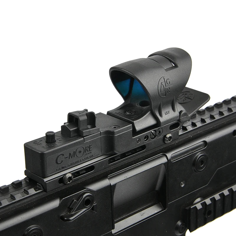 C-MORE Red Dot Sight with Click Switch 2MOA Dot Sight Fit Picatinny Rail Tactical Red Dot Sight
