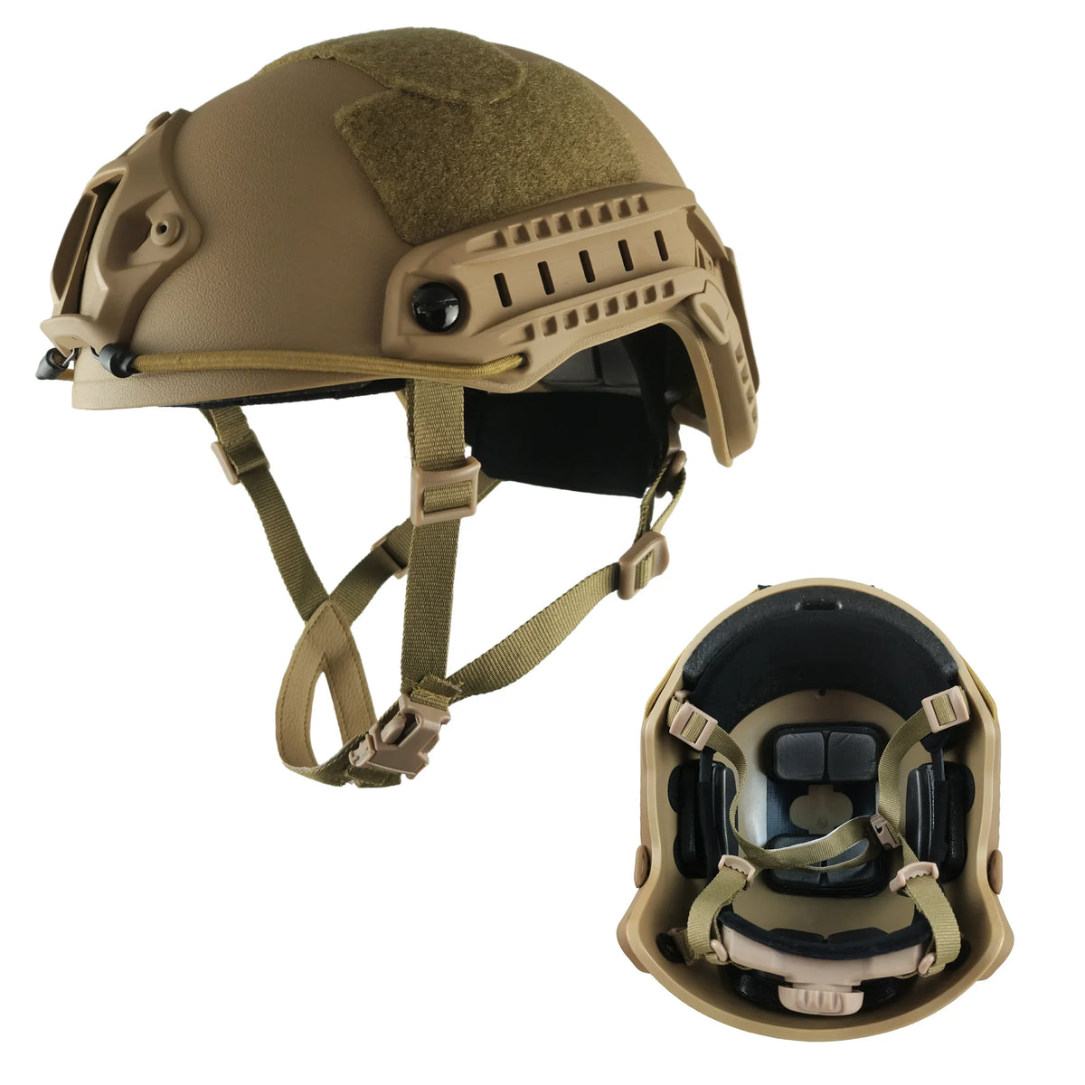 FAST SF Airsoft Helmet Tactical Lightweight ABS Wendy Suspension NVG for CS Paintball Outdoor Training Safety Protective Gear