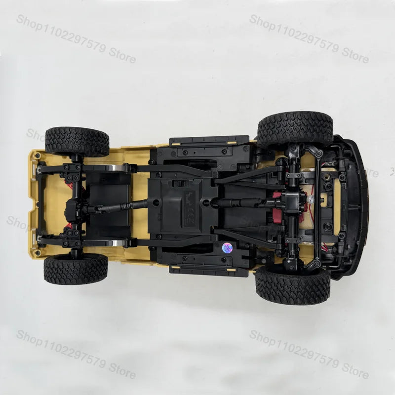 MN82 Upgraded PRO Off-Road 4WD Pickup Truck 1:12 Scale RC Car with Headlights 2.4G Remote Control Toy Gift for Kids Outdoor Play