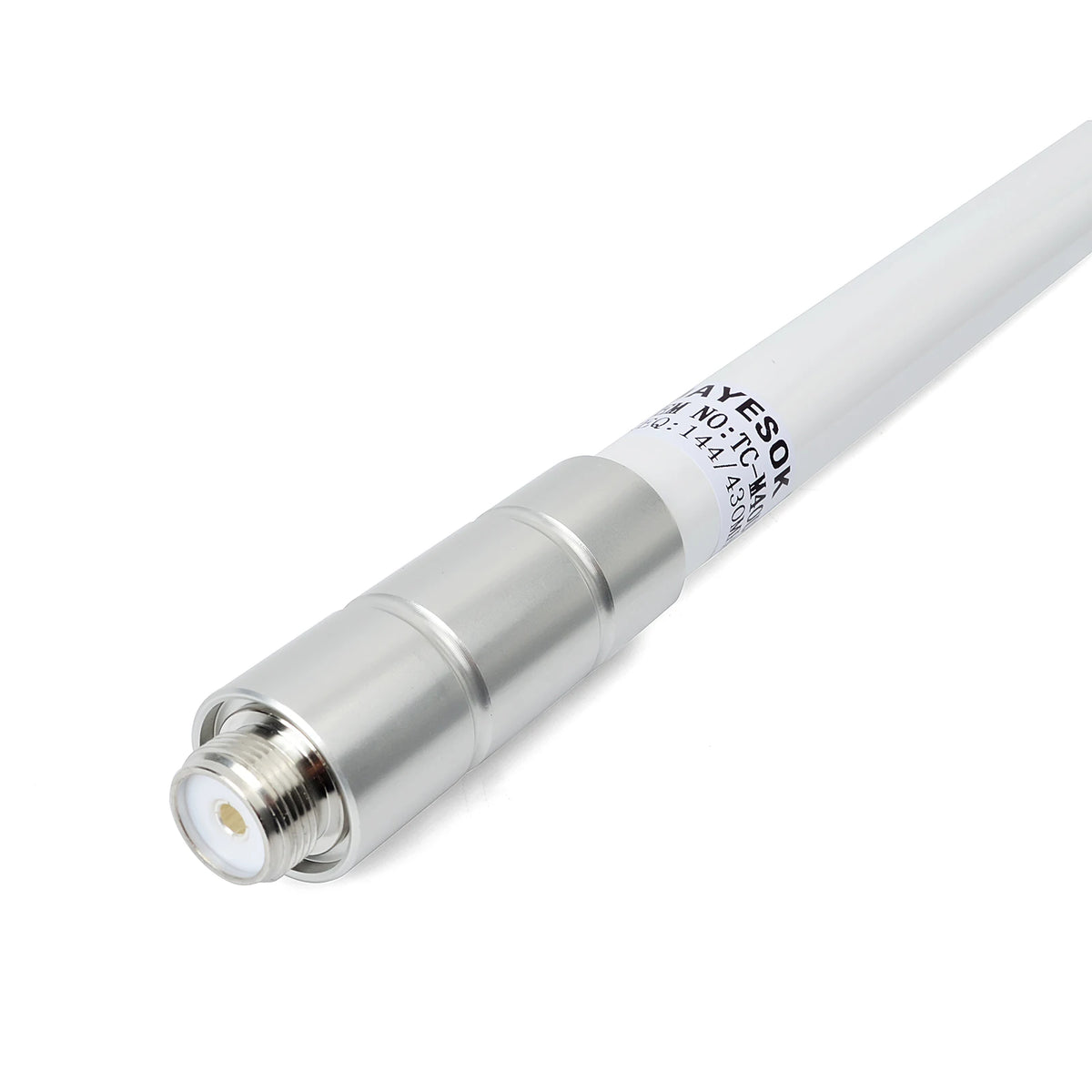 Dual Band VHF UHF Fiberglass Antenna 144/430MHz SO239 Mobile Radio Base Antenna for Ham Radio Device Repeater Mobile Transceiver