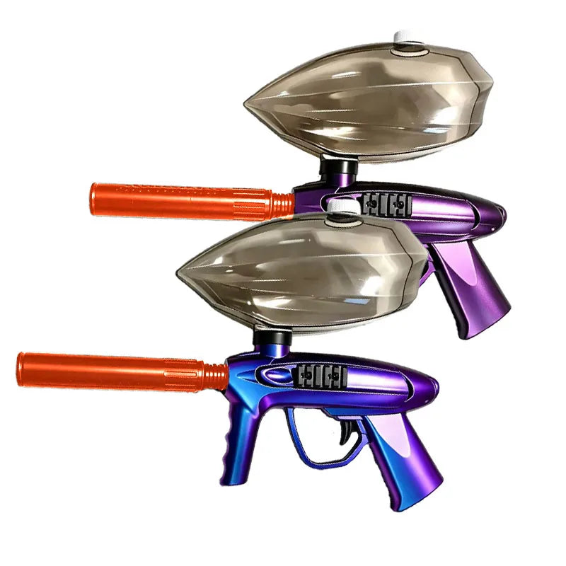 Electric Blaster Gun Outdoor Toy Shooting Gel Bullet Pistols Huge Bottle Capacity Summer Shooting Sport Interactive Game Adult