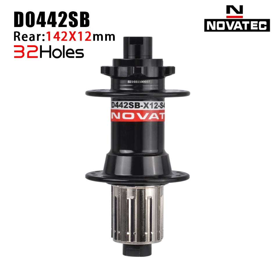 NOVATEC Mountain Bike Hub D041SB D042SB 32/36 Holes Mtb Bushing for 8/9/10/11 Speed MTB Disc Brake Hub  Mtb Hubs 32H 36H