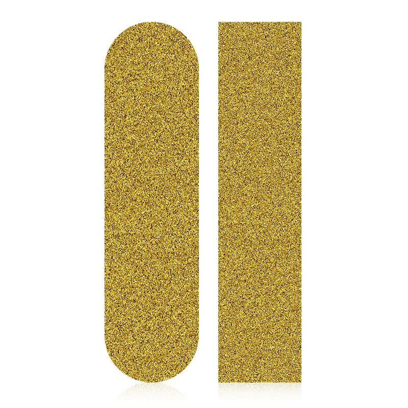 1PC Double Kick Skateboard Glitter Grip Tape 33*9in Professional Anti-Slip OS780 Perforated Sandpaper