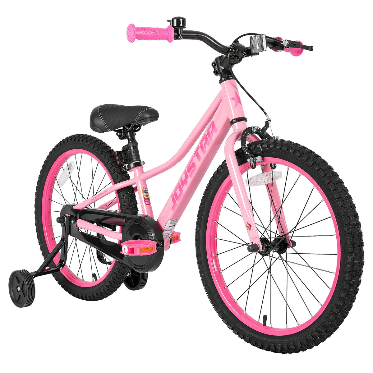 JOYSTAR NEO 20" 24" Kids Mountain Bike for Boys Girls 5-12 Years 20" Kids Bike with Training Wheels, 24 Inch Bike with Kickstand, Dual Brake