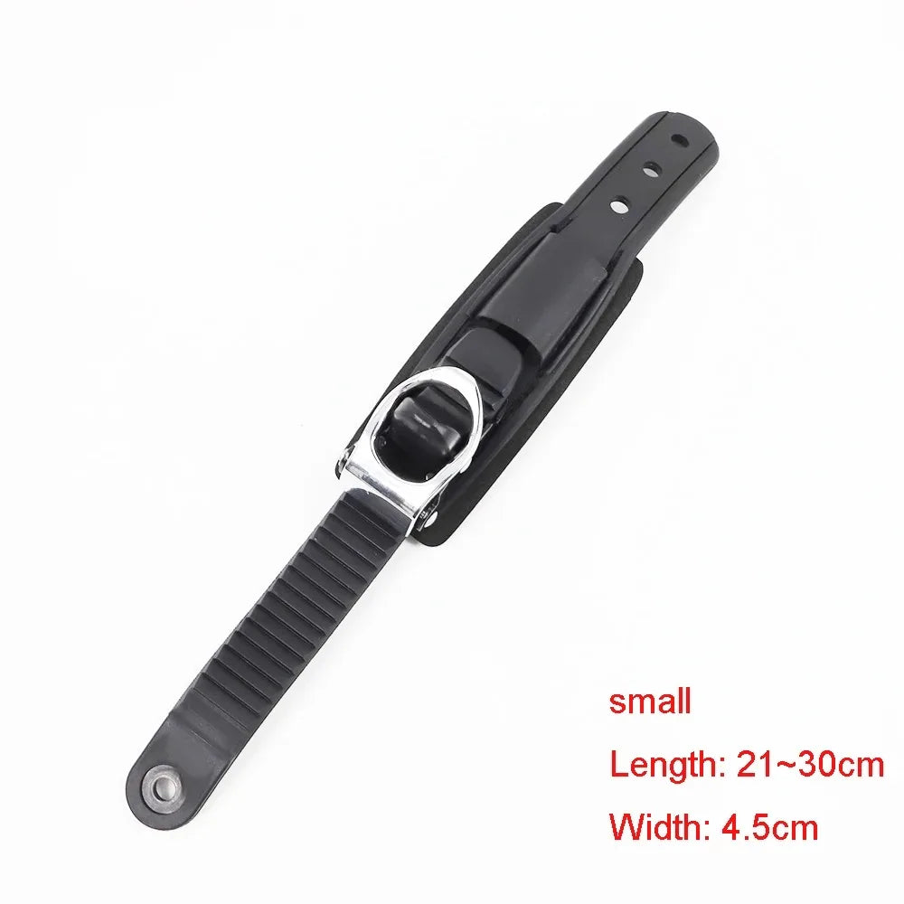 Adjustable Ski Strap Binding Attachment Ratchet Tongue Ladder Secure Shoelaces for Multiple Occasions